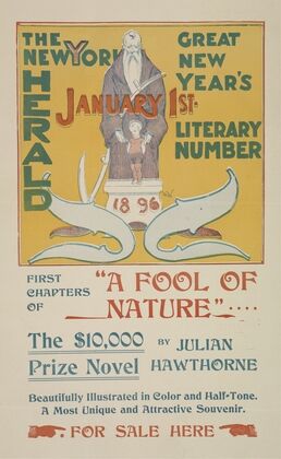 The New York Sunday herald. January 1st 1896.