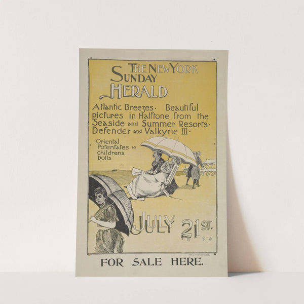 The New York Sunday herald. July 21st 1895. by Anonymous