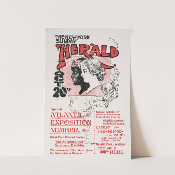 The New York Sunday Herald, Oct. 20th by Charles Hubbard Woodbury