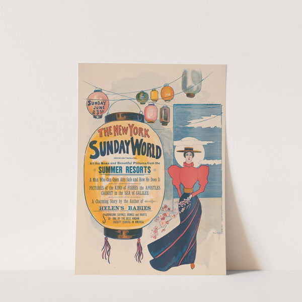 The New York Sunday World – Sunday June 23rd (1895) by Tom McGibb