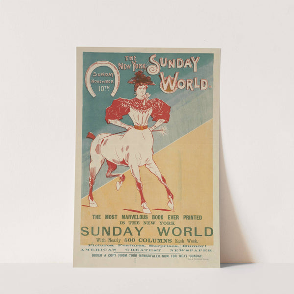 The New York Sunday world. Sunday November 10th. 1895. by Anonymous