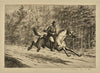 The newspaper correspondent. News of the battle. (1876)
