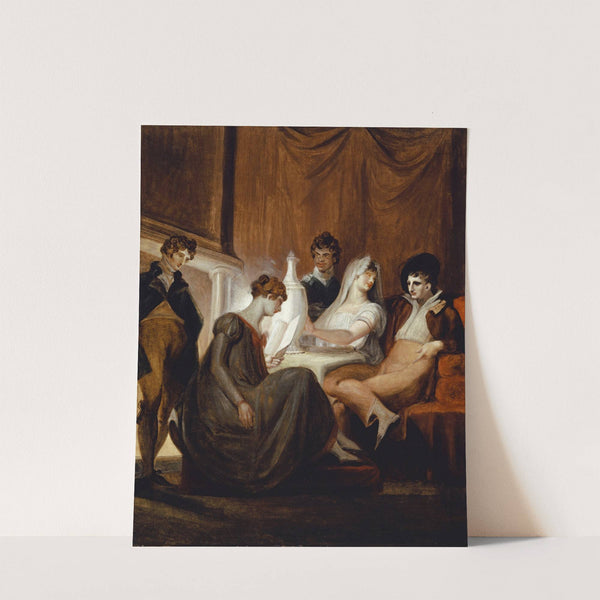 The Newspaper In The Countryside by Henry Fuseli