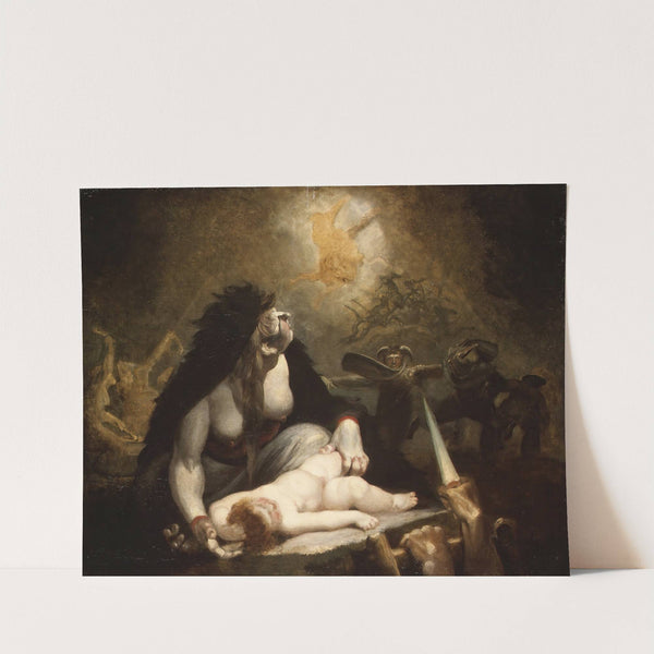 The Night-Hag Visiting Lapland Witches by Henry Fuseli