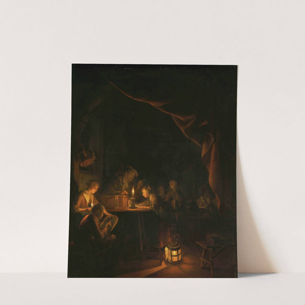 The Night School by Gerrit Dou