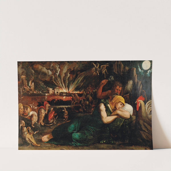 The Night (The Dream) by Circle of Battista Dossi