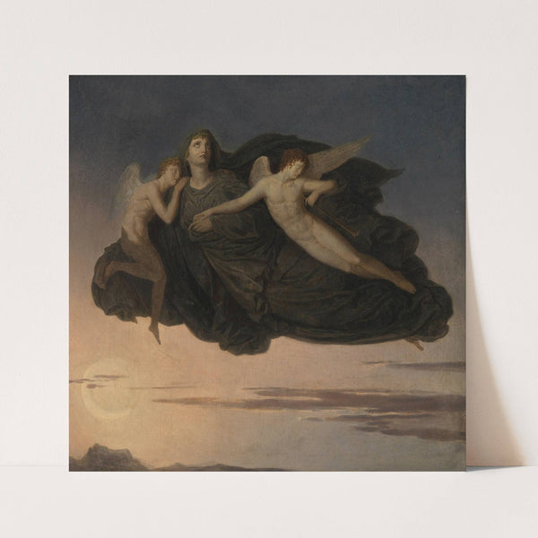 The night with her children sleep and death (1811) by Simon Petrus Klotz