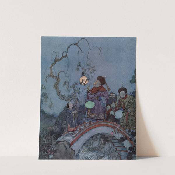 The Nightingale Pl 2 (1911) by Edmund Dulac