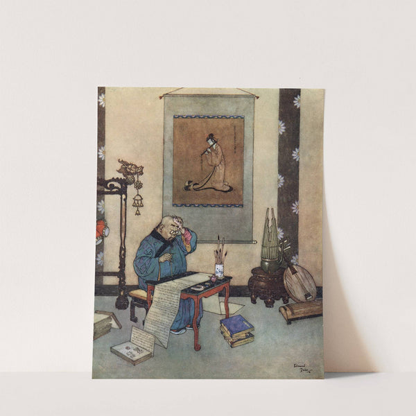 The Nightingale Pl 4 (1911) by Edmund Dulac