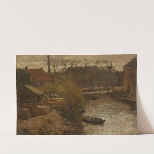 The Noord-West-Buitensingel in The Hague by Matthijs Maris