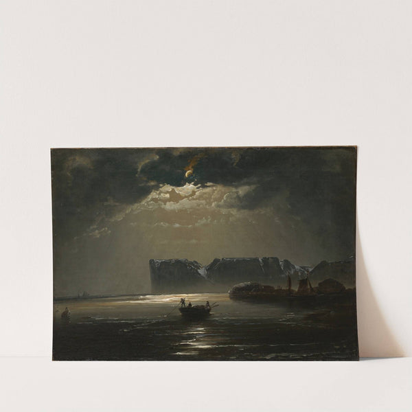 The North Cape by Moonlight by Peder Balke