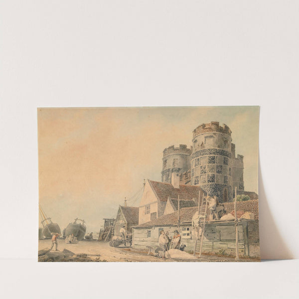 The North City Gate, Great Yarmouth, Norfolk by Michael Angelo Rooker