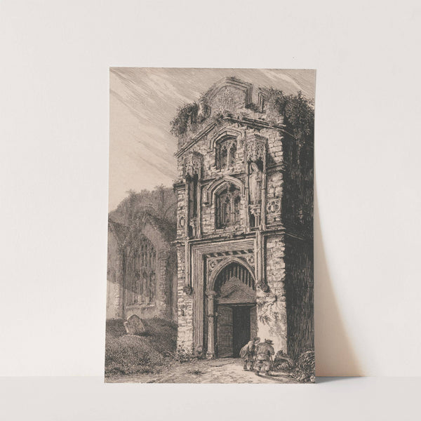 The North Porch of the Abbey by Edward Pryce Owen