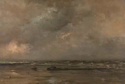The North Sea at Blankenberge