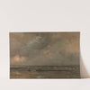 The North Sea at Blankenberge by Louis Artan