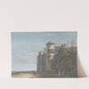 The North Terrace, Looking East by Paul Sandby