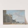 The North Terrace, Windsor Castle, Looking West by Paul Sandby