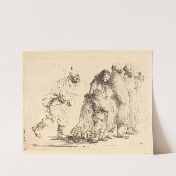 The Notables (large plate) (c. 1915) by Jean-Louis Forain