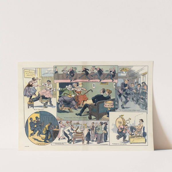 The novelty of the cabaret meal has worn off; it is time other things had a cabaret accompaniment (1913) by Louis Glackens