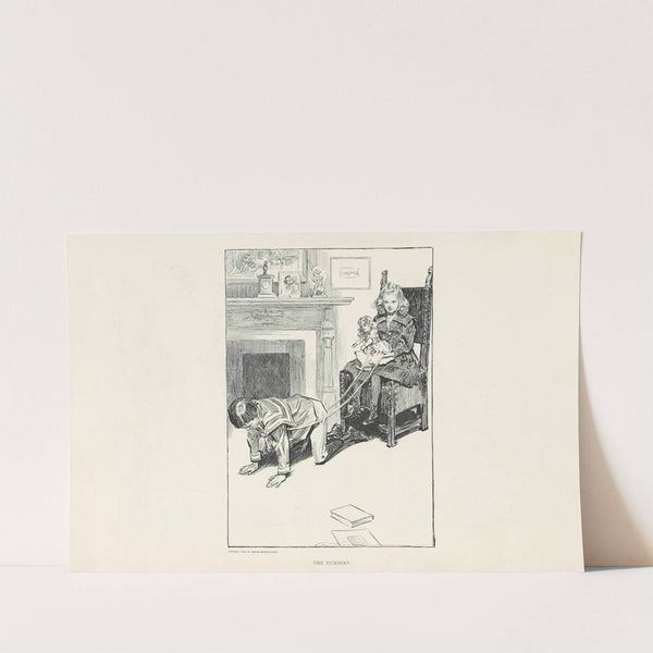 The Nursery (1899) by Charles Dana Gibson