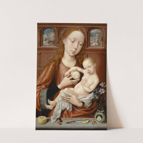 The Nursing Madonna by Goossen Van Der Weyden