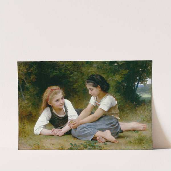 The Nut Gatherers (1882) by William Bouguereau