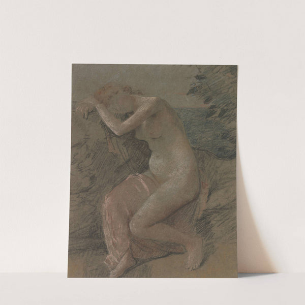 The nymph by Otto Scholderer