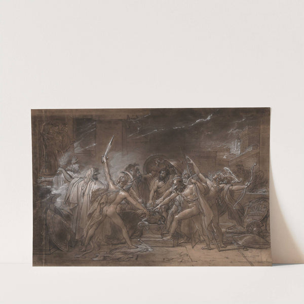 The Oath of the Seven Chiefs against Thebes (c. 1800) by Anne Louis Girodet-Trioson