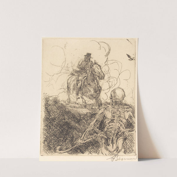 The Obstacle (L’obstacle) (1900) by Albert Besnard