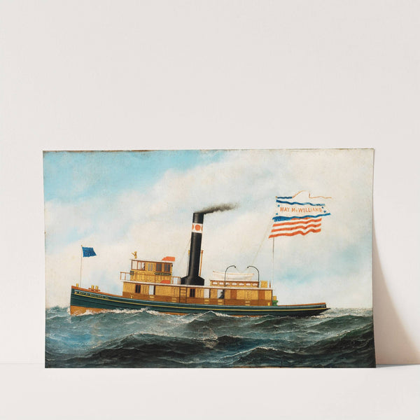 The Ocean-Going Tug 'may Mcwilliams' by Antonio Jacobsen