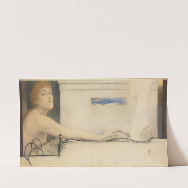 The Offering (1891) by Fernand Khnopff