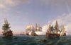 The Öland, Fighting with English Men-of-War in 1704