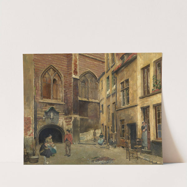 The Old Antwerp Butcher Hall by Piet Verhaert