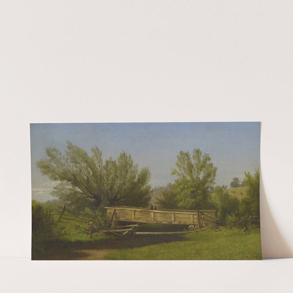 The Old Bridge (1863) by John Williamson