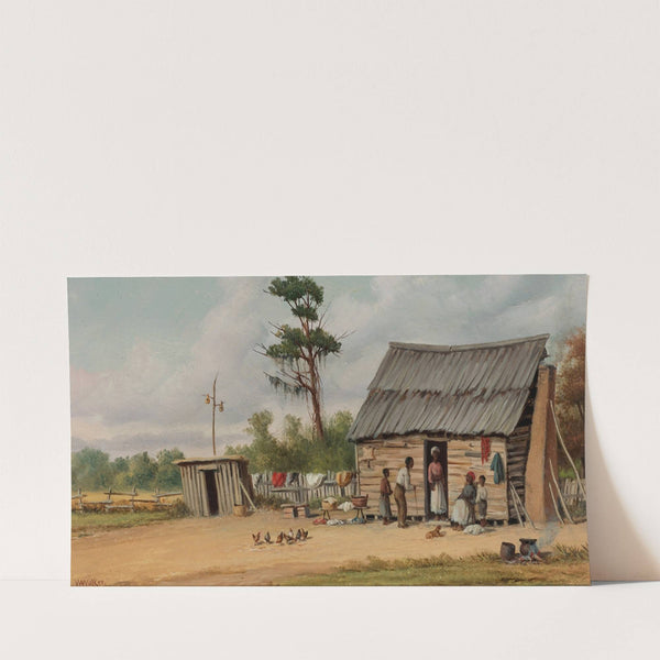 The Old Cabin by William Aiken Walker