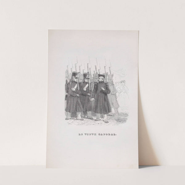 The Old Corporal by J. J. Grandville