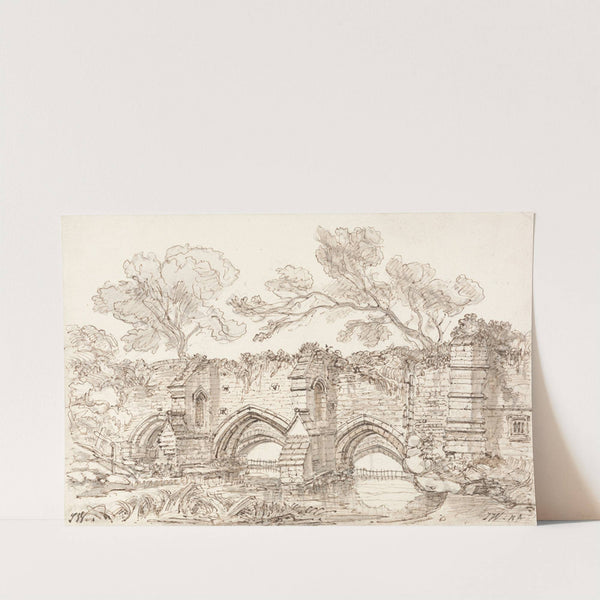 The Old Double Bridge, Bury St. Edmunds by James Ward