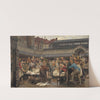 The Old Fish Market in Antwerp in 1882 by Edgard Farasyn