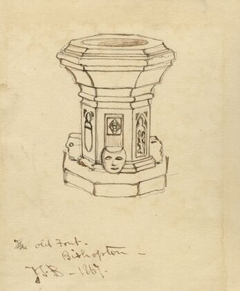 The old font, Bishopton