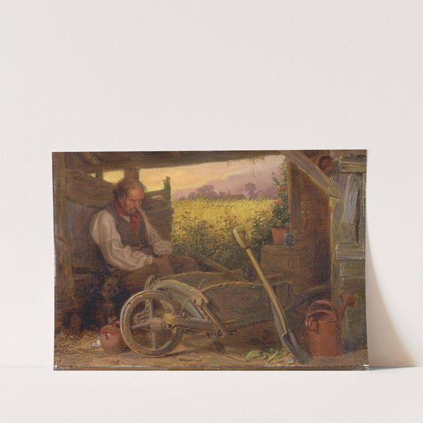 The Old Gardener by Briton Riviere