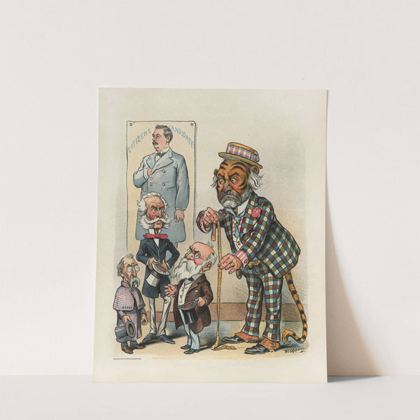 The old guard to the front (1897) by Frederick Burr Opper