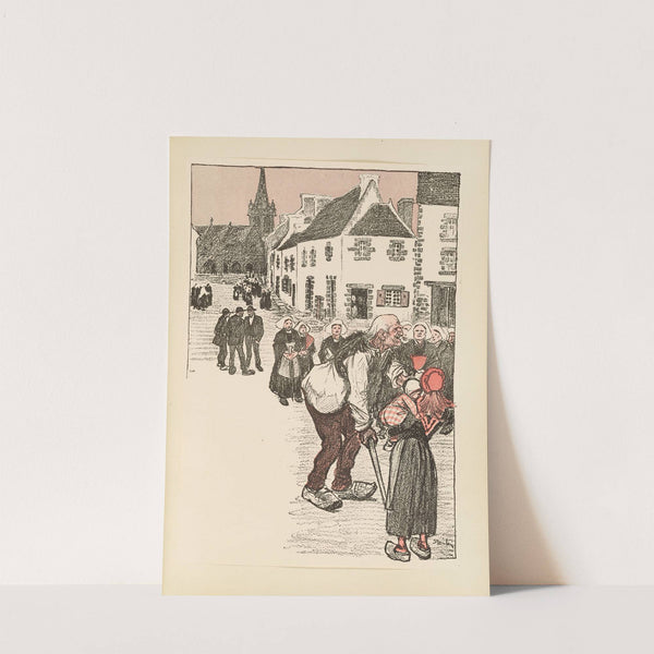 The Old Man (1912) by Théophile Alexandre Steinlen