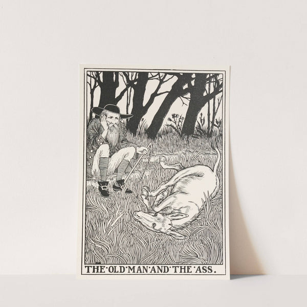 The Old Man and the Ass (1900) by Percy J. Billinghurst
