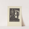 The old man reach him shaky hand to feel the hair on Esau’s skin (1946) by Letterio Calapai