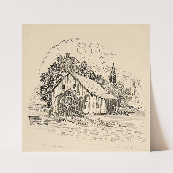 The Old Mill by Donald Kirby