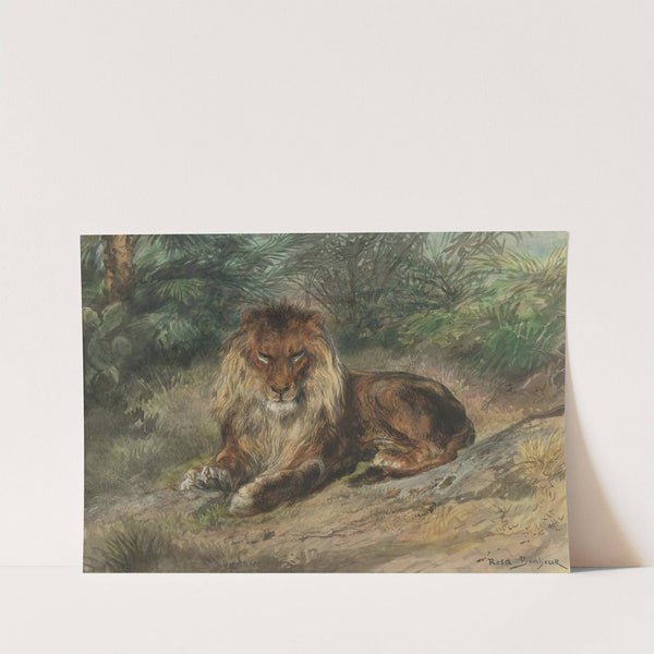 The Old Monarch by Rosa Bonheur