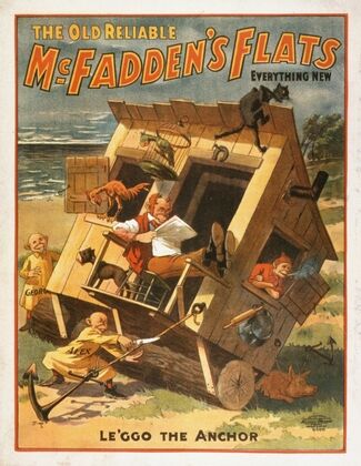 The old reliable McFadden’s flats everything new. (1902)