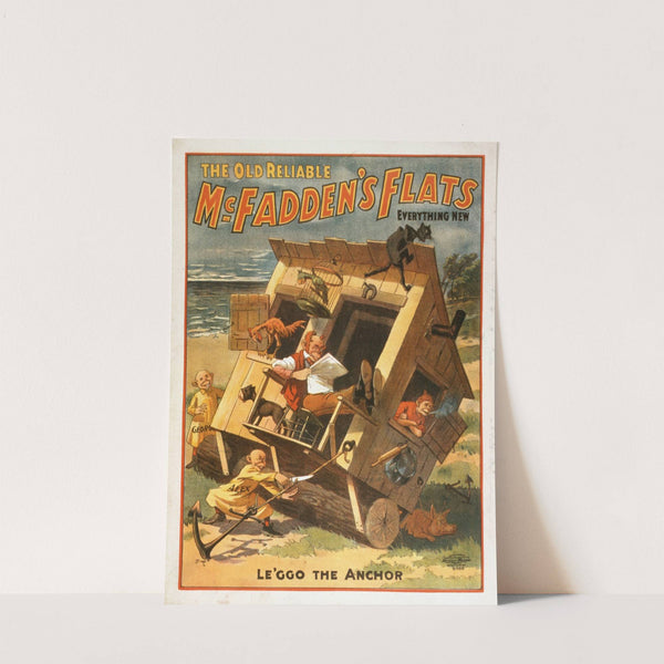 The old reliable McFadden’s flats everything new. (1902) by U.S. Lithograph Co.