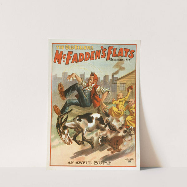 The old reliable McFadden’s flats everything new. (1902) by U.S. Lithograph Co.