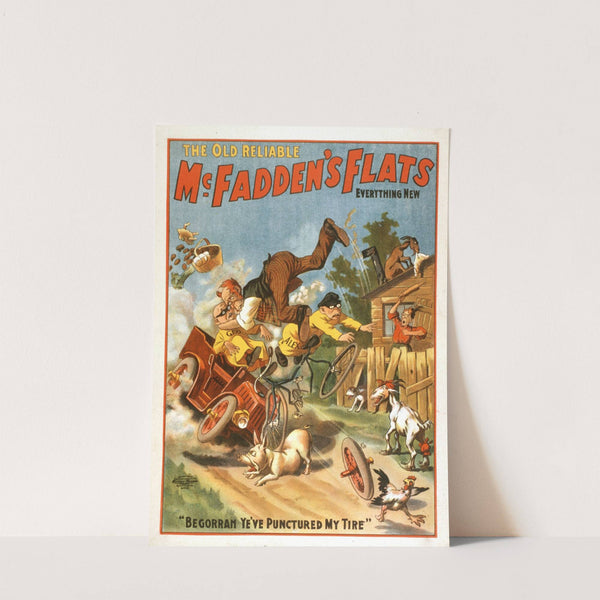 The old reliable McFadden’s flats everything new. (1902) by U.S. Lithograph Co.